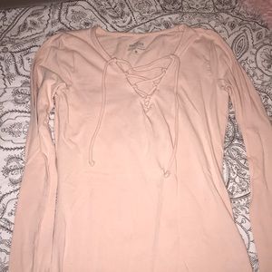 Hollister small pink shirt